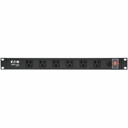 Tripp Lite Power Strip Rackmount Metal 120V 5-15R Right Angle 12 Outle