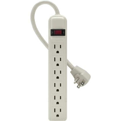 Belkin 6-Outlet Power Strip - 5ft Cord - Rotating Plug - On-Off Switch