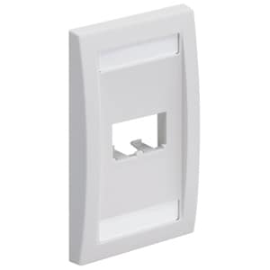 Panduit Mini-Com 2 Sockets Single Gang Faceplate - 2 x Total Number of Socket(s) - 1-gang