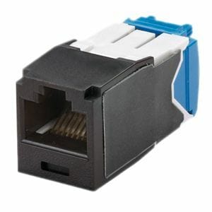 Panduit Mini-Com TX-6 10Gig Network Connector - 24 - 1 x RJ-45 IEEE 802.3at Network Female