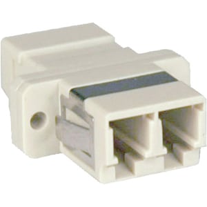 Acoplador monomodo de fibra óptica dúplex Tripp Lite by Eaton - 2 x Red LC - 2 x