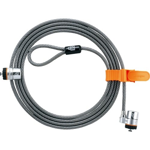 Kensington MicroSaver K64025 Keyed Twin Notebook Cable Lock - 7.5 ft (2.29 m) Di