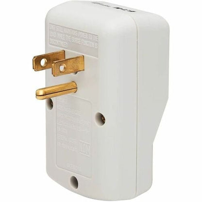 Tripp Lite by Eaton 1 Outlet 120V Surge Suppressor - Gray - NEMA 5-15P