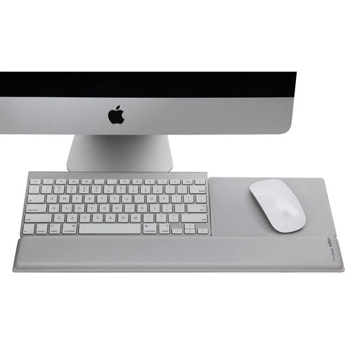 Repose-poignet et tapis de souris Rain Design mRest - Argent