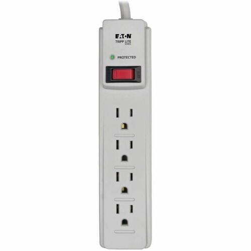 Tripp Lite ProtectIT 4 Outlets 120V Surge Suppressor - Receptacles: 4 x NEMA 5-15R - 450J