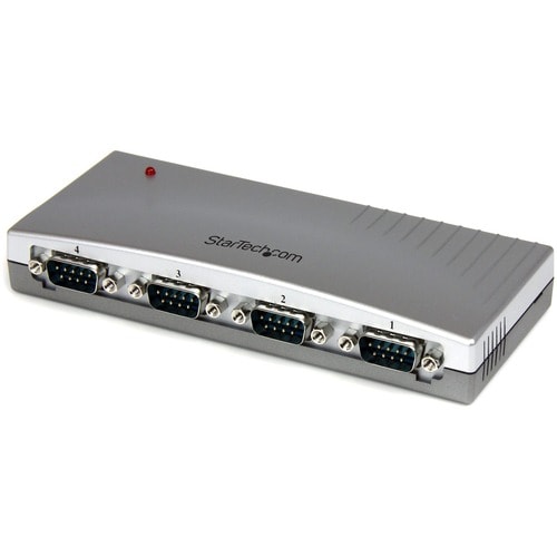 Adaptateur StarTech.com USB vers série - 4 ports - Alimentation par bus