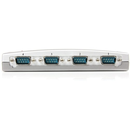 Adaptateur StarTech.com USB vers série - 4 ports - Alimentation par bus