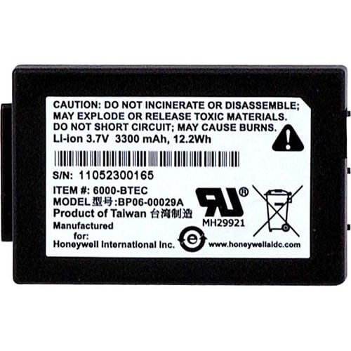 Batterie pour ordinateur portable Honeywell - 3300 mAh - 3,7 V CC