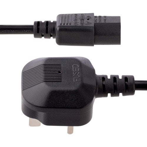 Câble d'alimentation standard pour ordinateur StarTech.com de 1,8 m (Royaume-Uni)