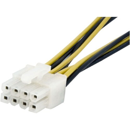 StarTech.com 6in 4 Pin to 8 Pin EPS Power Adapter with LP4