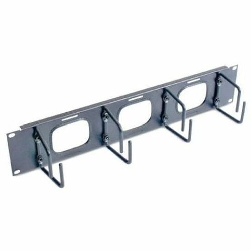APC 2U Horizontal Cable Organizer - Cable Manager - Black - 2U Rack He