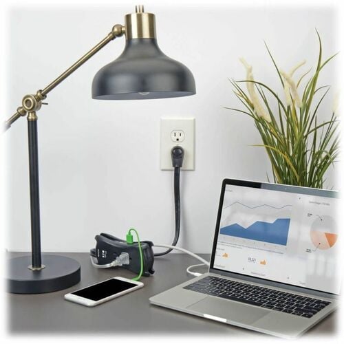 Tripp Lite Protect It! TRAVELER3USB 3-Outlets Surge Suppressor - 3 x N