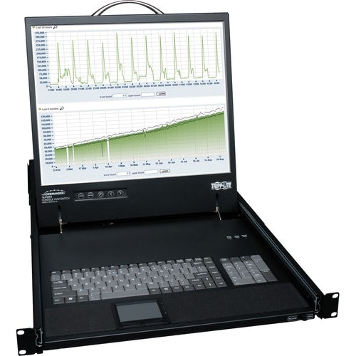 Tripp Lite NetCommander B070-016-19 LCD para montaje en rack con conmutador KVM