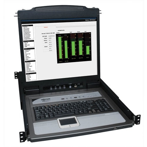 8PT KVM W 19IN LCD 8CBLS 1U