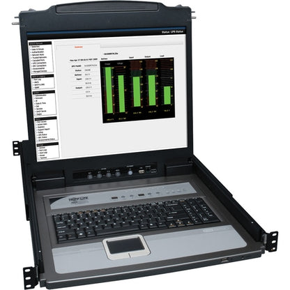 8PT KVM W 19IN LCD 8CBLS 1U