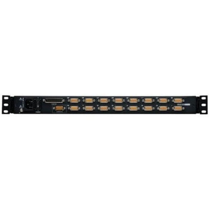 Conmutador KVM RM LCD NetDirector Console de Tripp Lite con 8 cables - Carcasa de acero