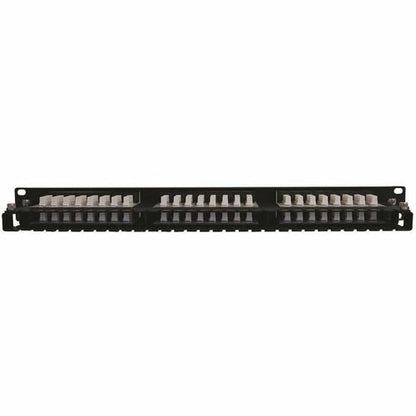 Panel de conexión Tripp Lite Cat6 Cat5 de 48 puertos de alta densidad 110 para montaje en rack 1URM TAA -