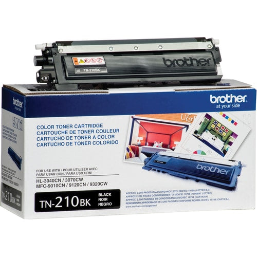 Brother TN210BK Original Toner Cartridge - Laser - 2200 Page