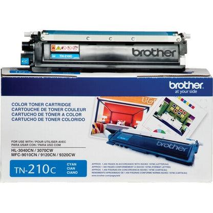 Brother TN210C Original Toner Cartridge - Laser - 1400 Pages