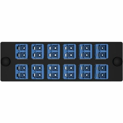 Panduit Optico FAP, OS2, 12 LC Duplex, Blue - 12 x LC - 12 Port(s) - 12 x RJ-11 - 12 x Dup