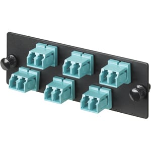 Panneau de brassage pour fibre optique monomode duplex Panduit FAP6WBUDLCZ