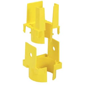 Tube ondulé de diamètre intérieur Panduit FiberRunner FIDT2X2YL