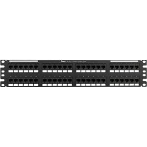 Panduit NK6PPG48Y 48-Port Network Patch Panel - 48 x RJ-45 - 48 Port(s) - 48 x RJ-45 - 48