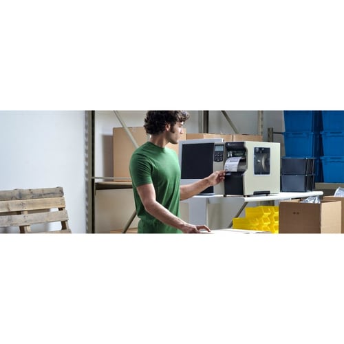 Zebra 220Xi4 Thermal Label Printer - Monochrome - 6 in/s Mono - 300 dpi - Serial