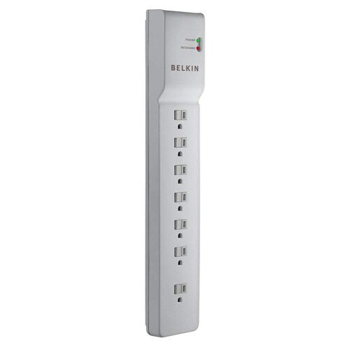 Belkin Commercial 7-Outlets Surge Suppressor - Receptacles: 7 x NEMA 5-15R - 750J