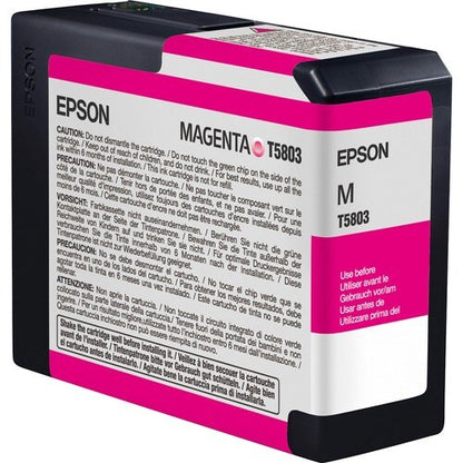 Cartouche d'encre d'origine Epson T580 UltraChrome K3 - Jet d'encre -