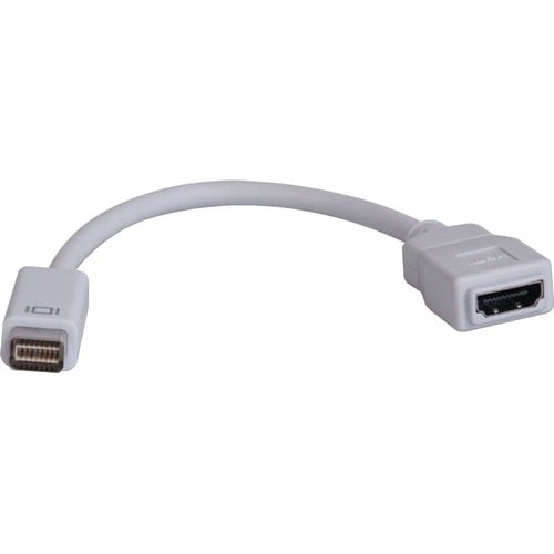 Tripp Lite Mini DVI to HDMI Adapter Converter Video Cable for Macbooks / iMacs M/F - 8\" (