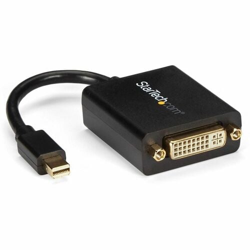 StarTech.com Mini DisplayPort to DVI Adapter, Mini DP to DVI-D Converter, 1080p Video, VES