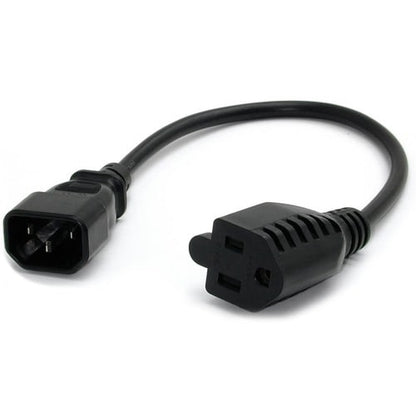 Rallonge d'alimentation StarTech.com de 0,3 m (1 pi)