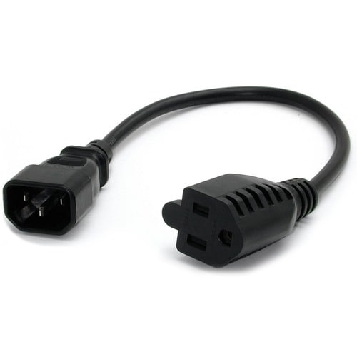 Rallonge d'alimentation StarTech.com de 0,3 m (1 pi)