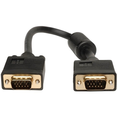 Tripp Lite 1ft VGA Coax Monitor Cable with RGB High Resolution HD15 M/M 1' - 1 ft (0.30 m)