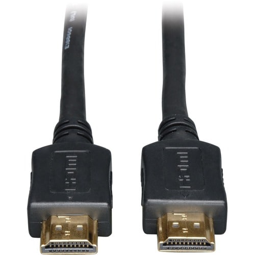 Cable HDMI de velocidad estándar de 100 pies de Tripp Lite, video digital con audio de alta definición, calibre 24 AWG M/M, 100 pies