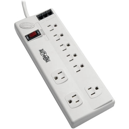 Tripp Lite by Eaton TLP808TELTAA 8-Outlet Surge Protector TAA Complian