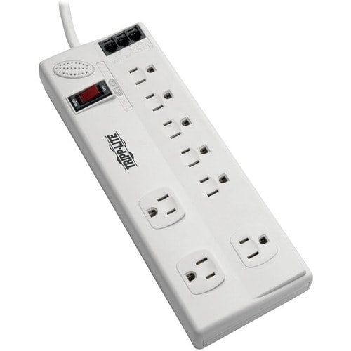 Tripp Lite by Eaton TLP808TELTAA 8-Outlet Surge Protector TAA Complian