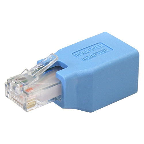 Adaptador de consola Cisco de StarTech.com para cable Ethernet RJ45 macho a hembra