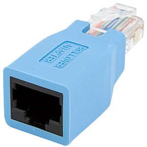 Adaptador de consola Cisco de StarTech.com para cable Ethernet RJ45 macho a hembra