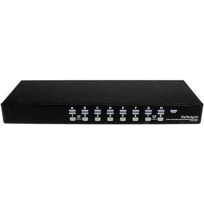 CONMUTADOR KVM USB CNSL DE 16 PUERTOS, NEGRO, 1U, PARA MONTAJE EN RACK, CON OSD