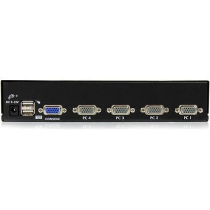 COMMUTATEUR KVM USB 4 PORTS MONTAGE EN RACK 1U AVEC OSD