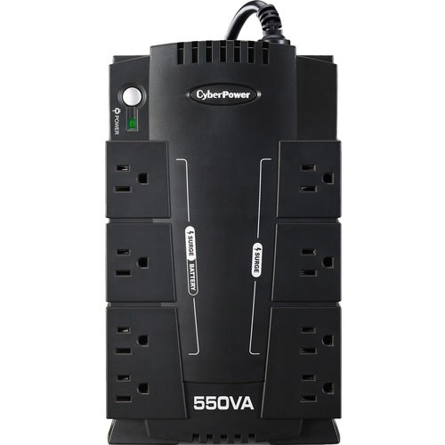 Cyber Power CyberPower Standby CP550SLG 550 VA Desktop UPS - Compact -