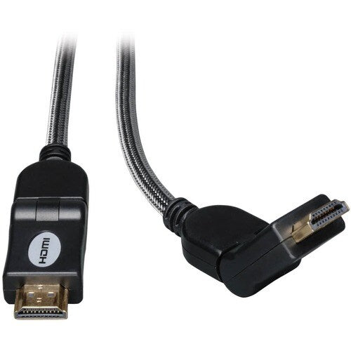 Tripp Lite 3ft High Speed HDMI Cable Digital Video with Audio Swivel Connectors 4K x 2K M/