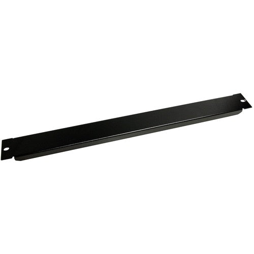 StarTech.com Blanking Panel - 1U - 19in - Steel - Black - Blank Rack P