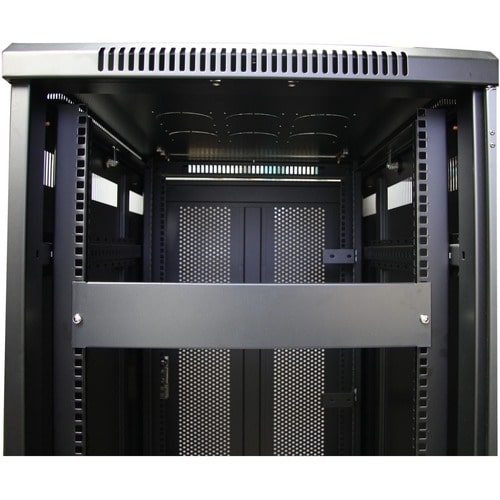 StarTech.com Blanking Panel - 2U - 19in - Steel - Black - Blank Rack P