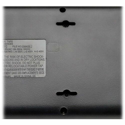 Tripp Lite by Eaton TLP1208TEL 12-outlet Surge Suppresor - Black - NEM