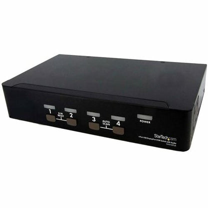 DISPLAYPORT USB KVM SWITCH 4PORT WITH AUDIO