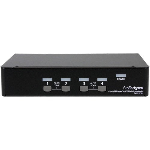 DISPLAYPORT USB KVM SWITCH 4PORT WITH AUDIO