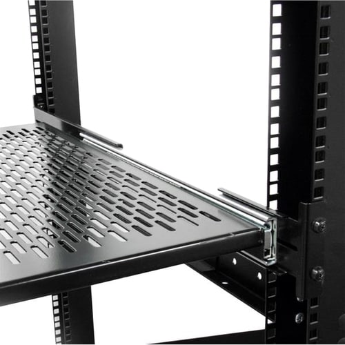 StarTech.com Support de montage 2U à profondeur réglable de 51 à 76 cm, ventilé et coulissant